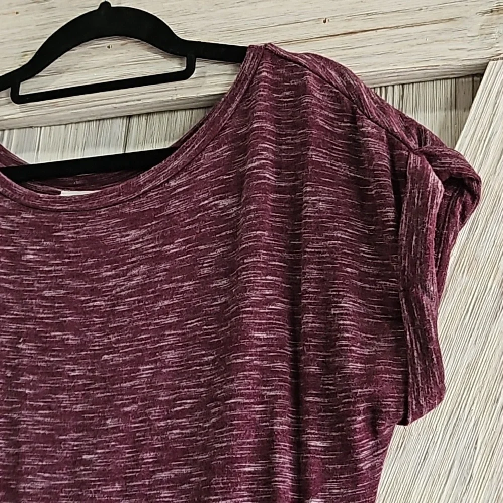 LOFT lounge dress size medium heathered purple - Picture 2 of 5